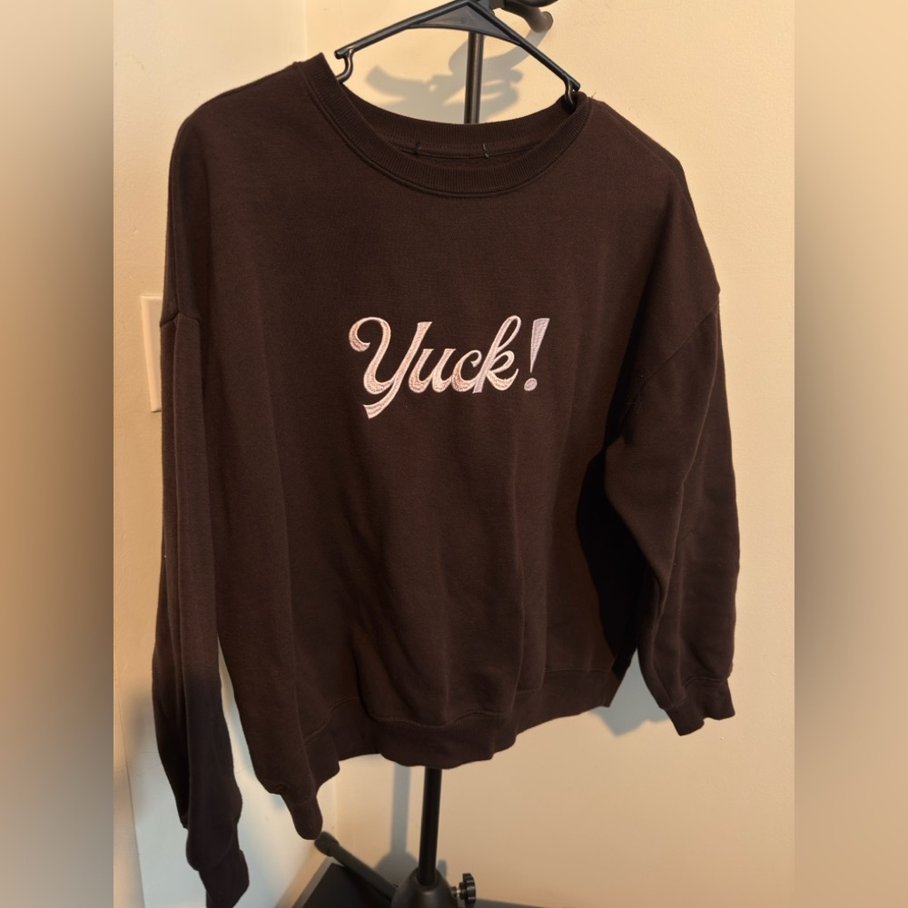 Forever 21 Brown Graphic Women's Sweater